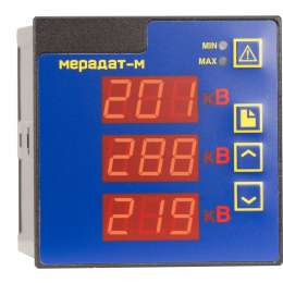 Электронный регистратор напряжения трехфазный Мерадат-М3В1 