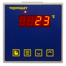 Одноканальный измеритель температуры, аварийный сигнализатор Термодат-10М7-М
