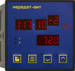 Тепловой вакуумметр со светодиодными индикаторами Мерадат-ВИТ12Т4