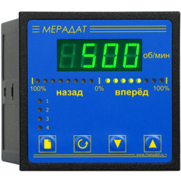 Прибор для измерения и регулирования частоты вращения валов Мерадат-М12ТХГ1 