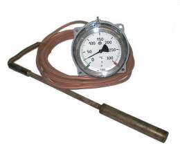 Термометр показывающий газовый конденсационный ТГП-100-М1, ТКП-100-М1 