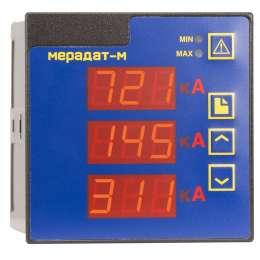 Электронный регистратор силы переменного тока трехфазный Мерадат-М3А1 