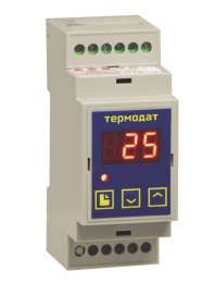 Одноканальный ПИД-регулятор температуры, аварийный сигнализатор Термодат-10М7-Р2