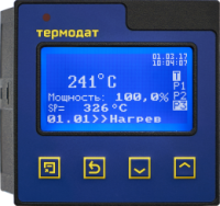 Электронный самописец, регулятор по программе с графическим дисплеем Термодат-16Е6